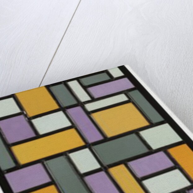 Stained-Glass Composition VIII, 1918-1919 by Theo van Doesburg