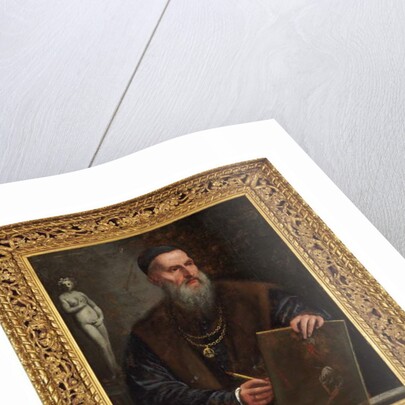 Imaginary Self Portrait of Titian by Pietro (1605-78) Della Vecchia