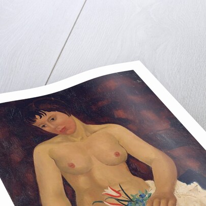 Nude with Tulips, 1927 by Christopher Wood