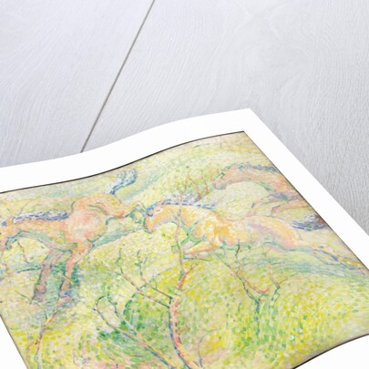 Jumping Horses, 1910 by Franz Marc