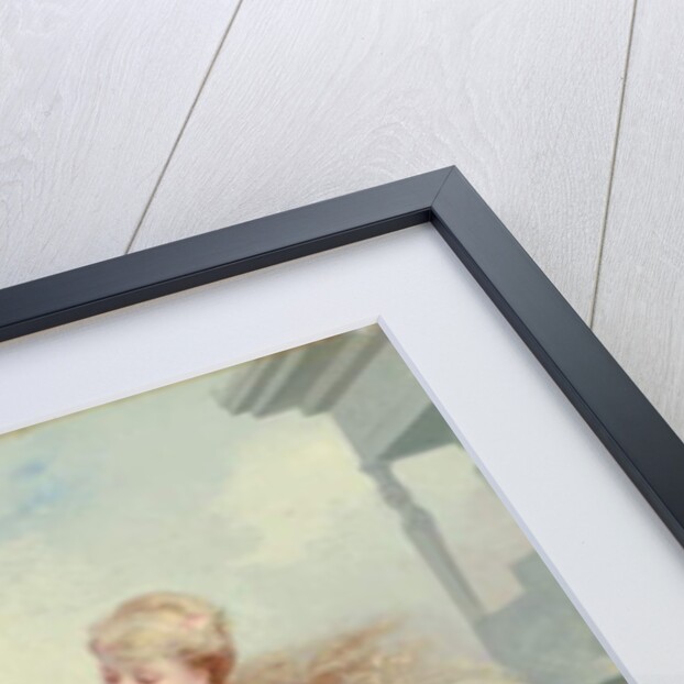 Weighing Cupid Against a Butterfly by Henri Pierre Picou