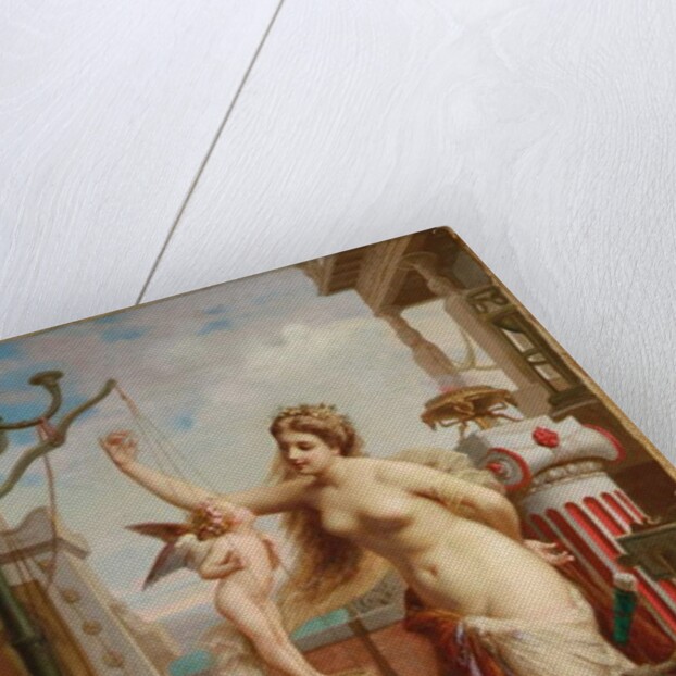 Weighing Cupid by Henri Pierre Picou