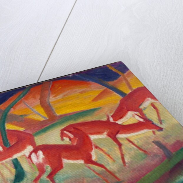 Red Deer 1, 1910 by Franz Marc
