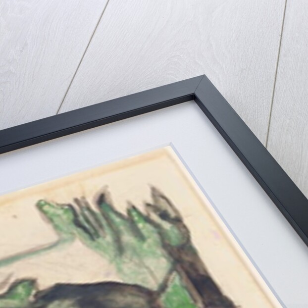 Animals in a landscape, 1913 by Franz Marc