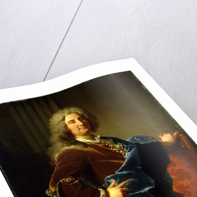 Portrait of the Marquis Jean-Octave de Villars by Hyacinthe Francois Rigaud