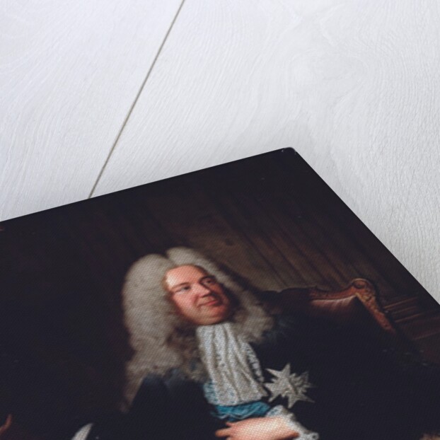 Portrait of Charles-Gaspard Dodun, Marquis d'Herbault by Hyacinthe Francois Rigaud