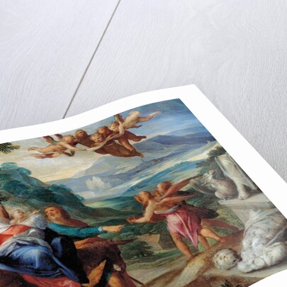 The Flight Into Egypt by Bartholomaeus Spranger