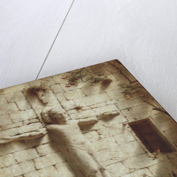 At Romsey Abbey, 1899 by Robert Bateman