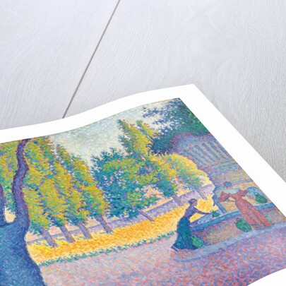 Saint-Tropez, Fontaine des Lices, 1895 by Paul Signac