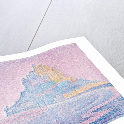 Mont Saint-Michel, Fog and Sun, 1897 by Paul Signac