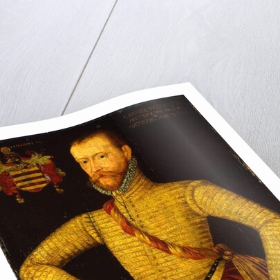 Portrait of Sir Gabriel Poyntz aged 36 by (attr. to) Master of the Countess of Warwick