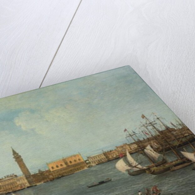 The Bacino di San Marco, Venice, looking towards to Molo by Michele Marieschi