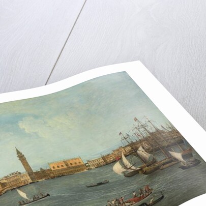 The Bacino di San Marco, Venice, looking towards to Molo by Michele Marieschi