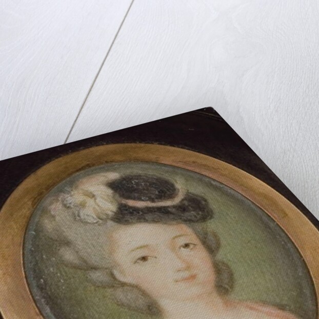 Portrait of Marie Adrienne Francoise de Noailles, Marquise de la Fayette by French School