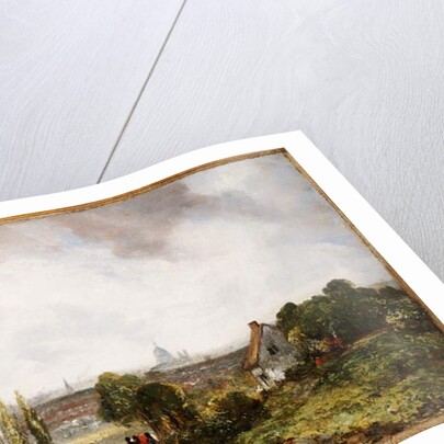 View of the City of London from Sir Richard Steele's Cottage, Hampstead, c.1832 by John Constable