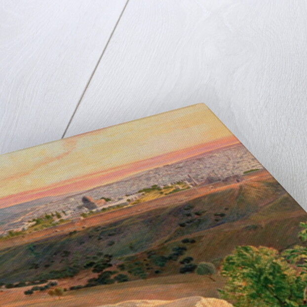 Jerusalem from the Mount of Olives, 1859 by Edward Lear