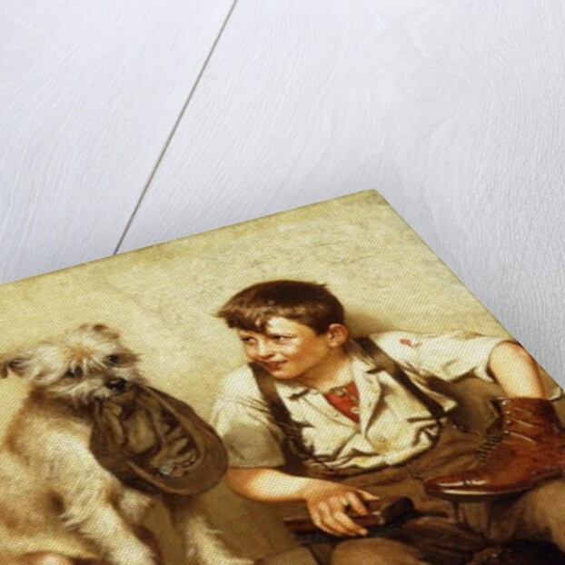 Shoeshine Boy, 1902 by John George Brown