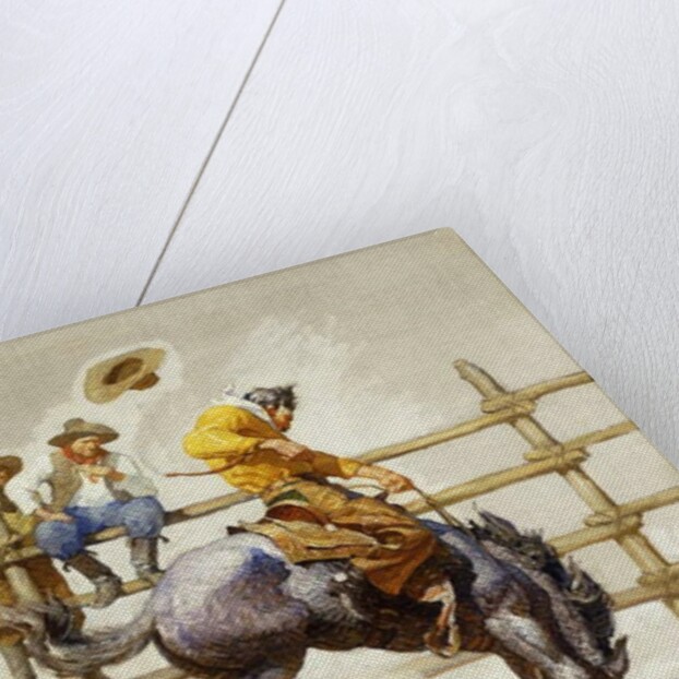 The Bucking Bronco by Newell Convers Wyeth