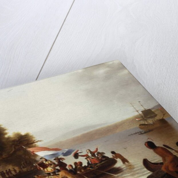 Landing of Henry Hudson, 1608 at Verplanck Point, Near Peekskill, New York by Robert Walter Weir