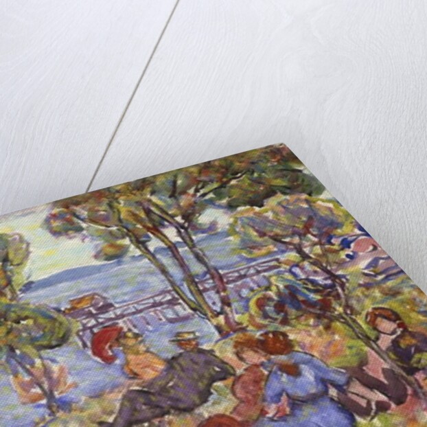 Boat Landing, Nahant Massachusetts, by Maurice Brazil Prendergast