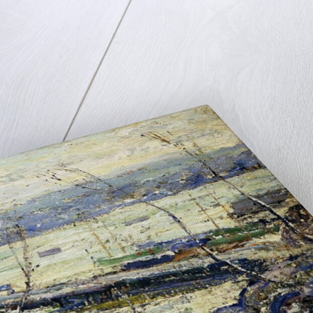 On the Hudson, by Ernest Lawson