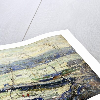 On the Hudson, by Ernest Lawson