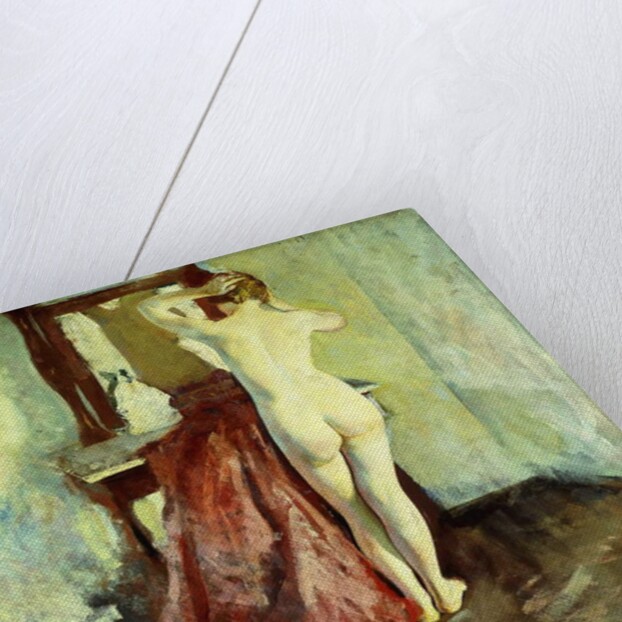 Nude Before Mirror by Charles Webster Hawthorne