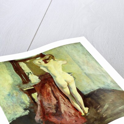 Nude Before Mirror by Charles Webster Hawthorne