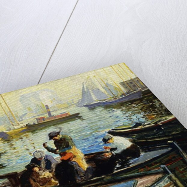 Boston Harbor by Arthur Clifton Goodwin