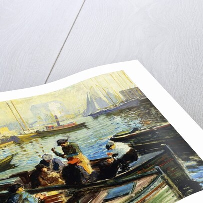 Boston Harbor by Arthur Clifton Goodwin