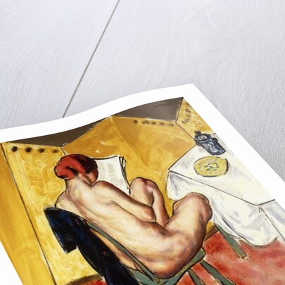 The Yellow Screen, by Alfred Henry Maurer