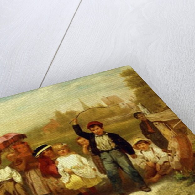 Look Out for the Engine While the Bell Rings, 1863 by John George Brown