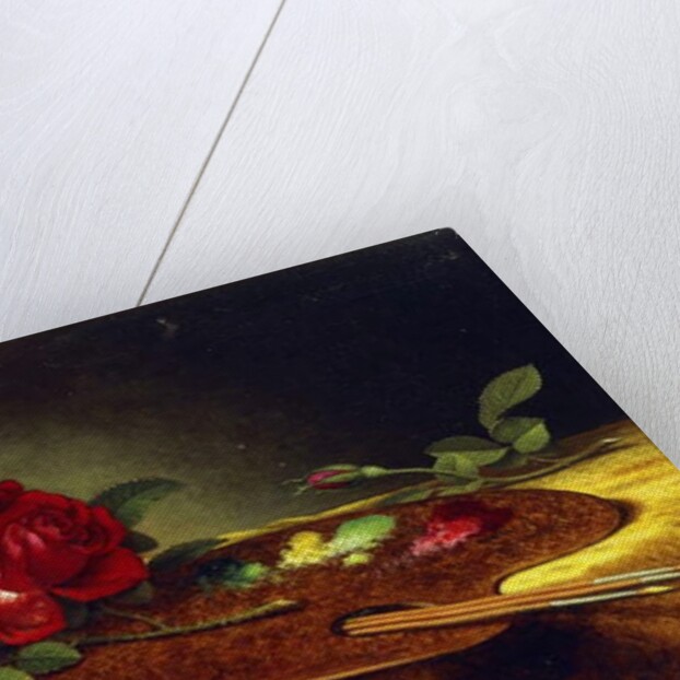 Roses on a Palette, 1880's by Martin Johnson Heade