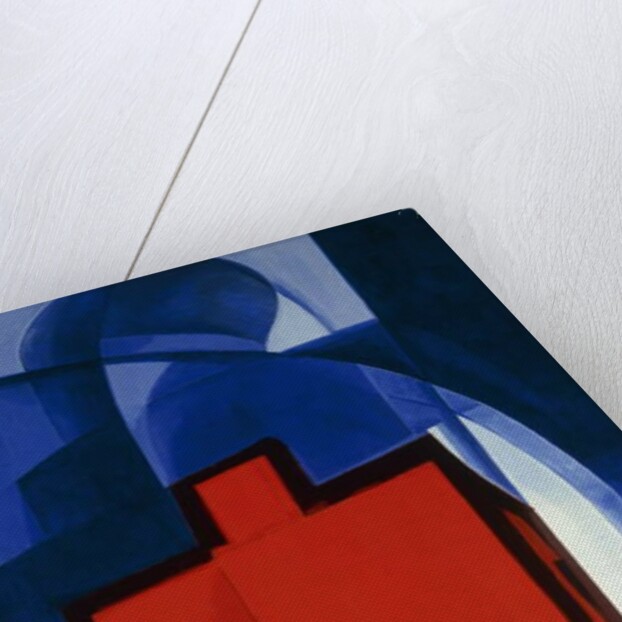 Blue Above, 1935 by Oscar Florianus Bluemner