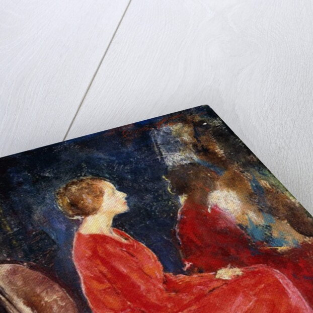 The Red Dress by Charles Webster Hawthorne