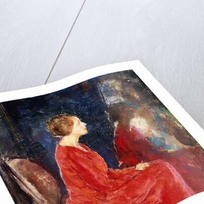 The Red Dress by Charles Webster Hawthorne