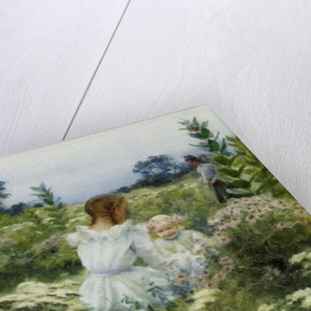 Among the Wildflowers, by Charles Courtney Curran