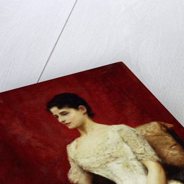 Crimson Roses and Lace, 1887 by Julius Leblanc Stewart