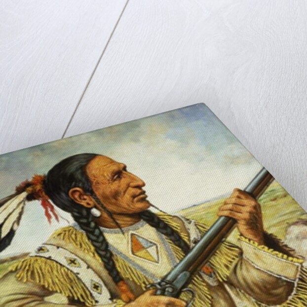 (Na-Pay-Shure) Red Hand, 1862 by Henry H. Cross