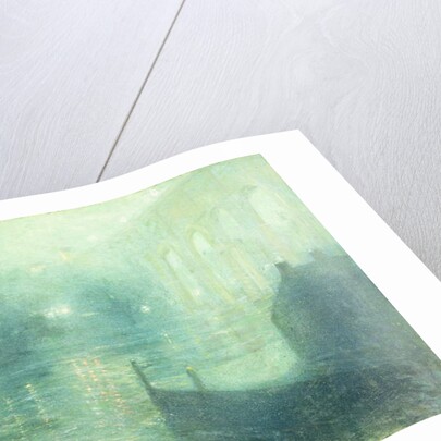 Harlem River at Night by Ernest Lawson