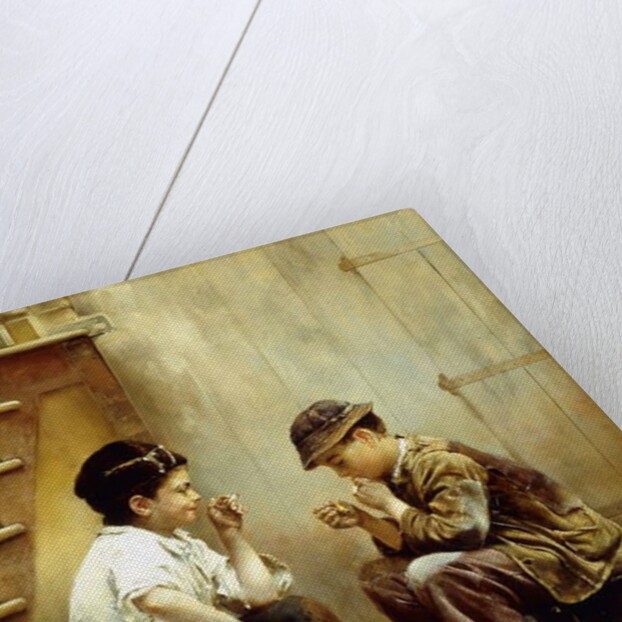 Their First Smoke, 1889 by Karl Witkowski