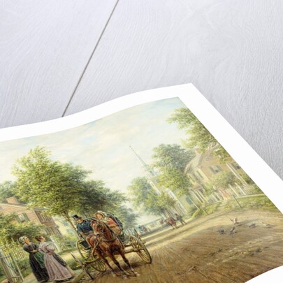 On the Way to Town, 1907 by Edward Lamson Henry