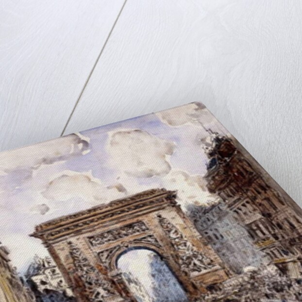 La Porte St. Denis, Paris, by Frank Myers Boggs