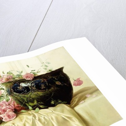 Pink Roses by Paul Alfred de Curzon