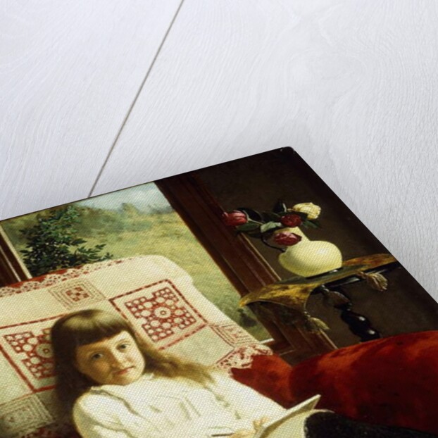 Mildred Wallace as a Young Girl by Thomas Waterman Wood