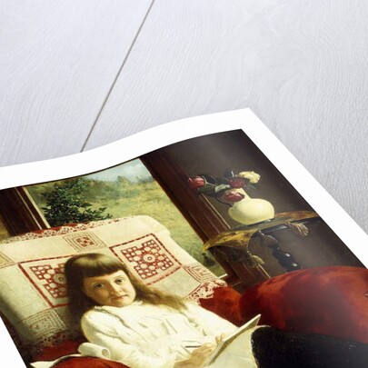 Mildred Wallace as a Young Girl by Thomas Waterman Wood