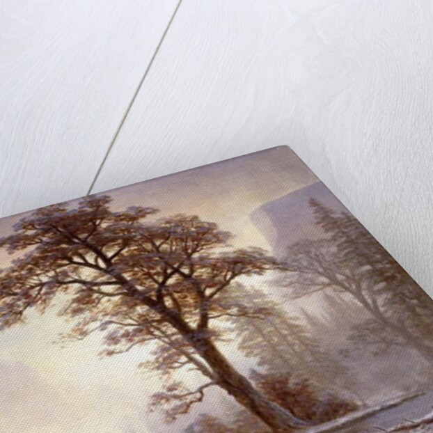 Valley of the Yosemite -Snow Fall, by Albert Bierstadt