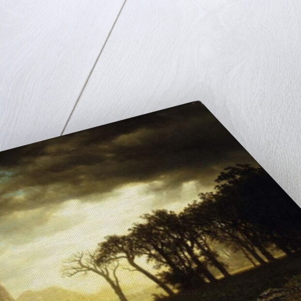 Passing Storm in Yosemite, 1865 by Albert Bierstadt