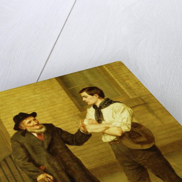 Go West Young Man, 1910 by John George Brown