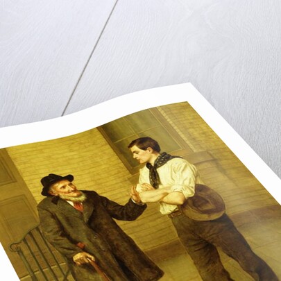 Go West Young Man, 1910 by John George Brown